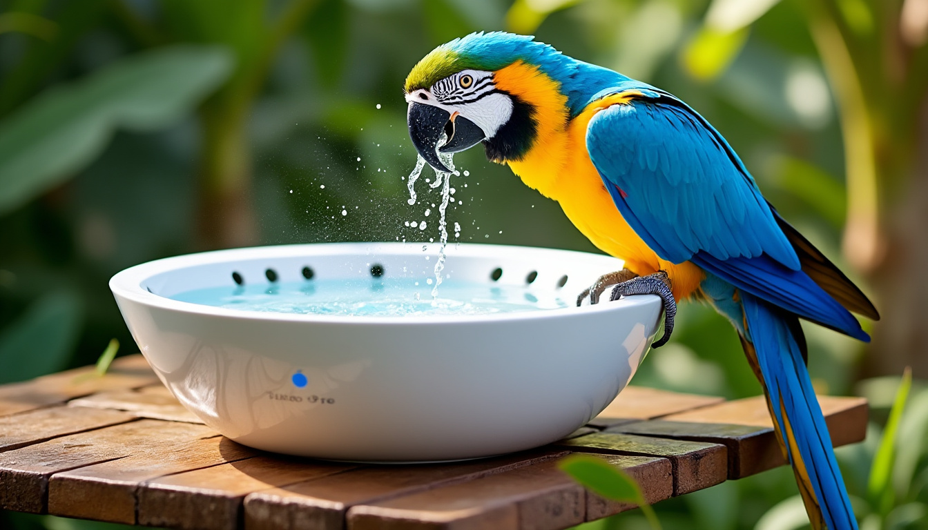 découvrez le birdfy bath pro, le bain intelligent conçu spécialement pour vos oiseaux. avec ses fonctionnalités innovantes, ce produit révolutionne le toilettage de vos compagnons à plumes. disponible maintenant à la vente, offrez à vos oiseaux une expérience de bain unique et agréable!