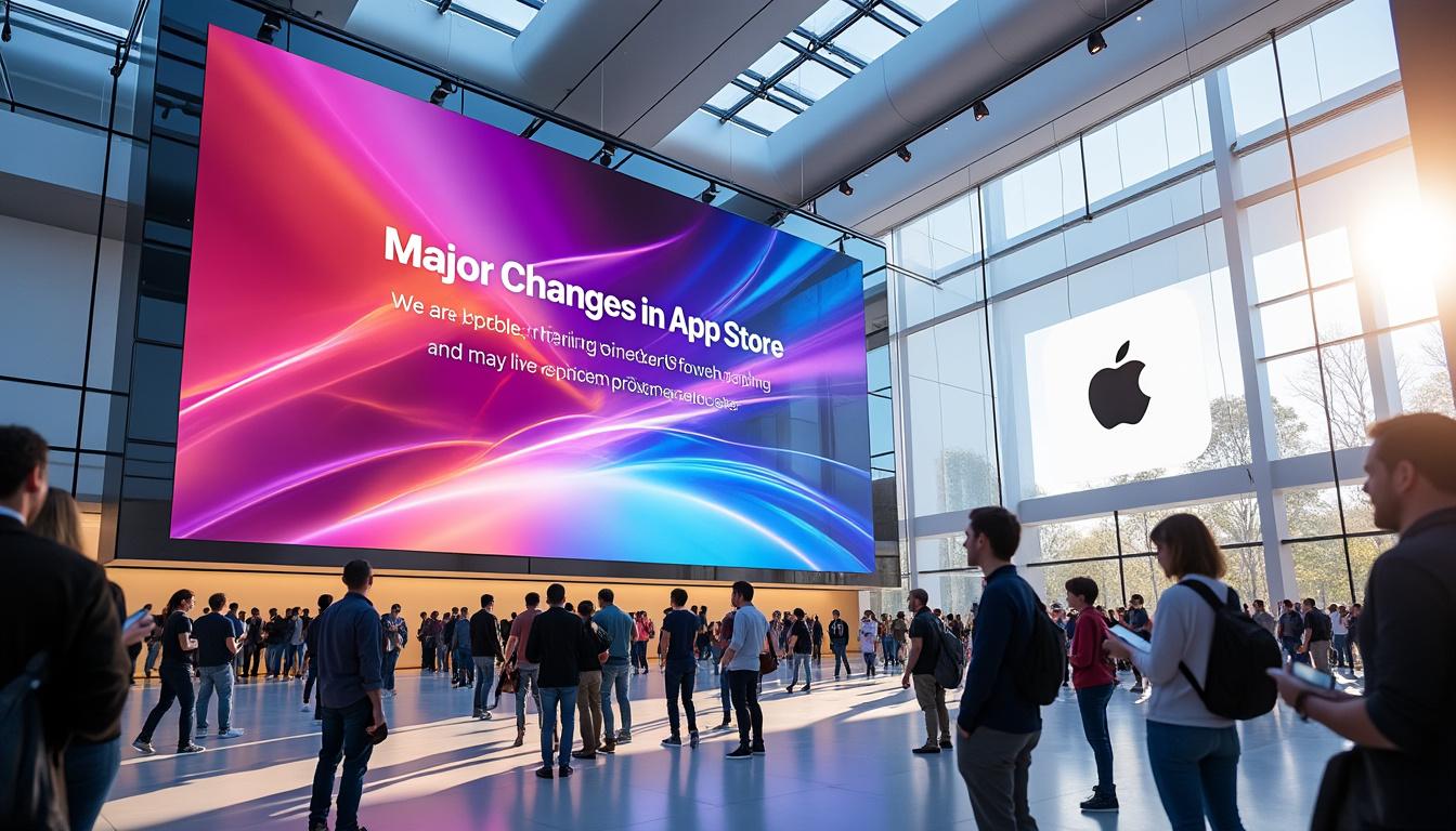 découvrez les nouvelles modifications majeures annoncées par apple pour l'app store, qui promettent de transformer l'expérience des développeurs et des utilisateurs. ne manquez pas les détails sur ces changements significatifs et leur impact sur l'écosystème des applications.