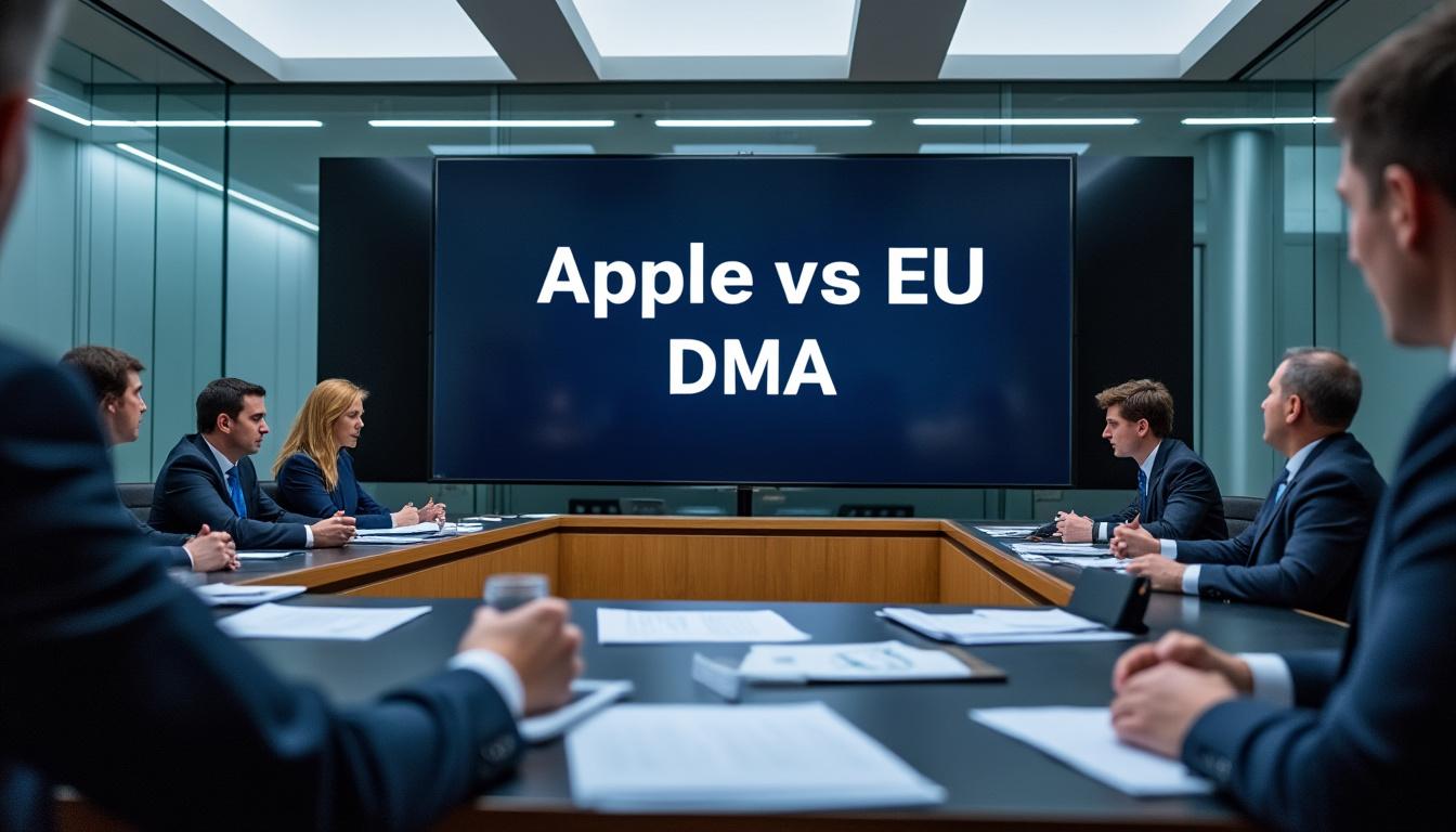 découvrez l'actualité autour d'apple et de son confrontation avec l'union européenne, où une amende de 500 millions d'euros a été suspendue pour le moment. plongez dans les détails de cette affaire et ses implications pour la grande entreprise technologique.