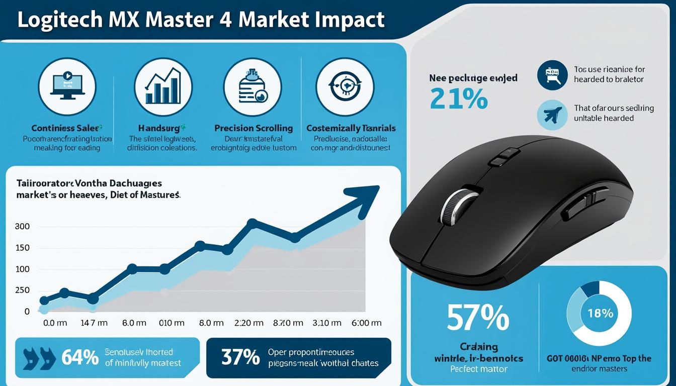 découvrez la logitech mx master 4, la dernière souris qui s'apprête à révolutionner votre expérience de travail. avec son design ergonomique et ses fonctionnalités avancées, elle promet d'optimiser votre productivité. ne manquez pas ses débuts imminents !