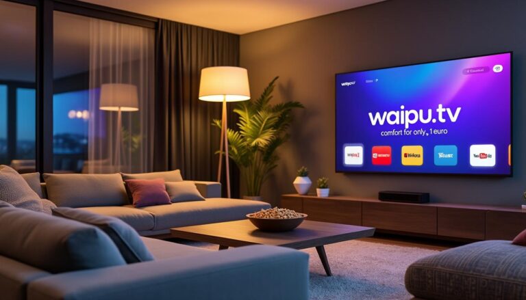 profitez d'une offre incroyable avec waipu.tv comfort à seulement 1 euro ! découvrez des centaines de chaînes, 7 jours de replay et un accès facile à vos contenus préférés. ne manquez pas cette opportunité exceptionnelle pour enrichir votre expérience télévisuelle.