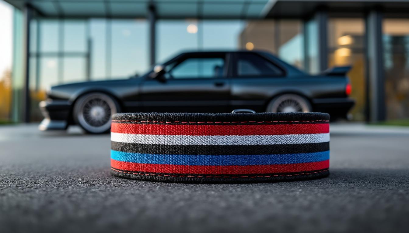 découvrez le nouveau bracelet en tissu de bandwerk, inspiré par le légendaire bmw e30 m3 evo. alliant style et passion automobile, ce bijou unique ravira les fans de design et d'automobile. ne manquez pas cette pièce exclusive qui capture l'essence de l'une des voitures les plus iconiques de l'histoire.