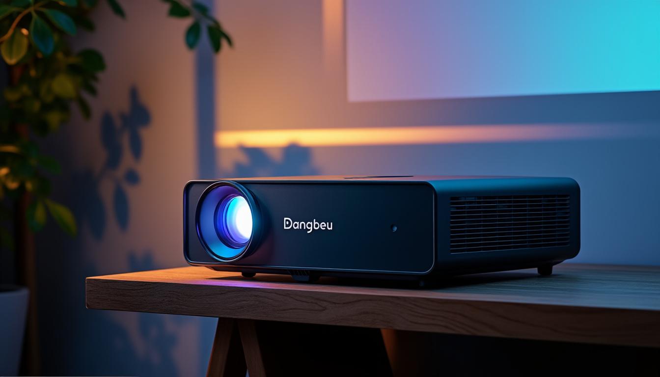 découvrez le dangbei mp1 max, mon nouveau gadget préféré, un projecteur 4k révolutionnaire doté de google tv. profitez d'une expérience cinématographique immersive avec des images éclatantes et un accès facile à vos applications de streaming préférées. transformez chaque soirée en un moment inoubliable !