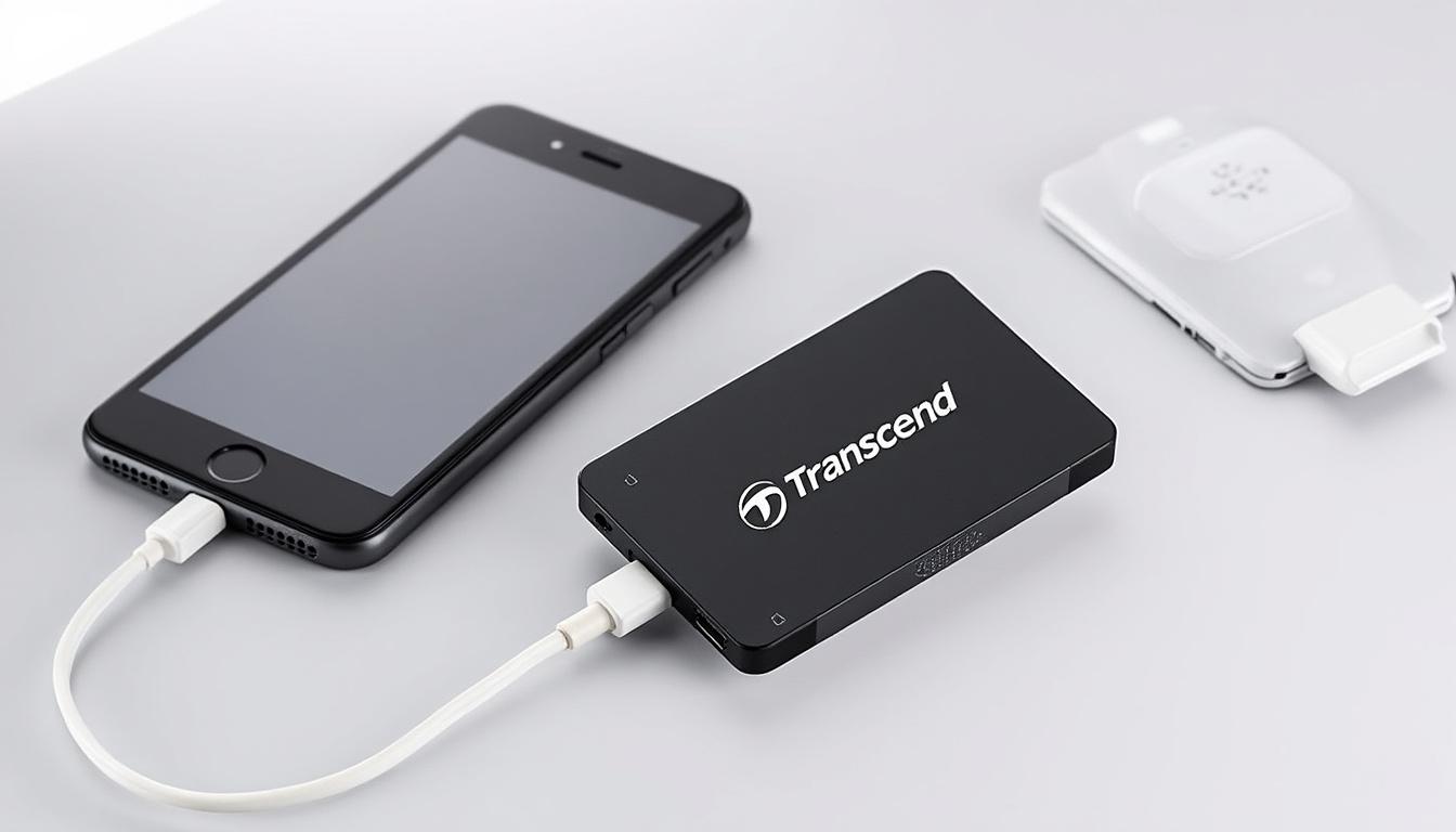 découvrez le nouveau ssd compatible magsafe de transcend, conçu spécialement pour les iphones. profitez d'un stockage rapide et sécurisé tout en bénéficiant d'une intégration parfaite avec votre appareil. améliorez votre expérience mobile avec cette solution de stockage innovante.