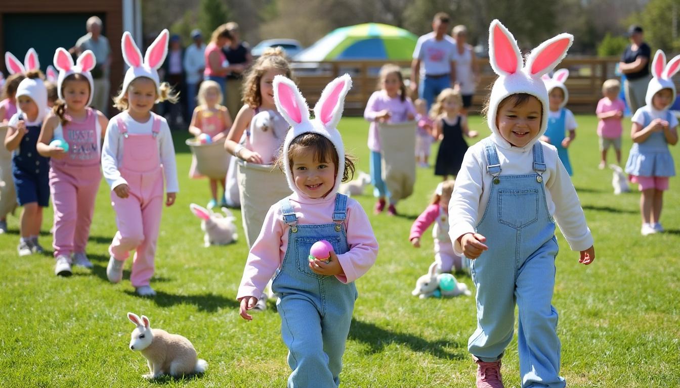 participez à notre concours du week-end et tentez de gagner des surprises adorables ! rejoignez-nous pour un moment ludique en compagnie de notre charmant lapin mascotte. des activités amusantes vous attendent, alors n'attendez plus pour vous inscrire !