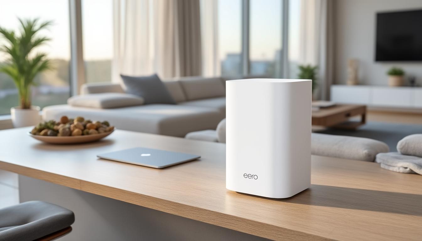 découvrez l'eero pro 7, le routeur maillé avec wi-fi 7 offrant des performances ultra-rapides, maintenant disponible à prix réduit pour la première fois. améliorez votre connexion domestique avec cette technologie de pointe !