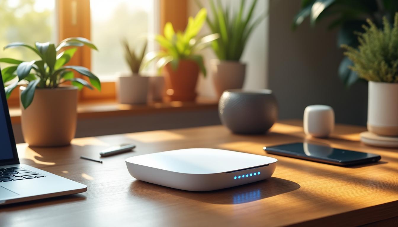 découvrez l’eero pro 7, le routeur maillé de dernière génération doté de la technologie wi-fi 7, disponible pour la première fois à prix réduit. profitez d’une connexion ultra-rapide et d’une couverture optimale dans toute la maison.