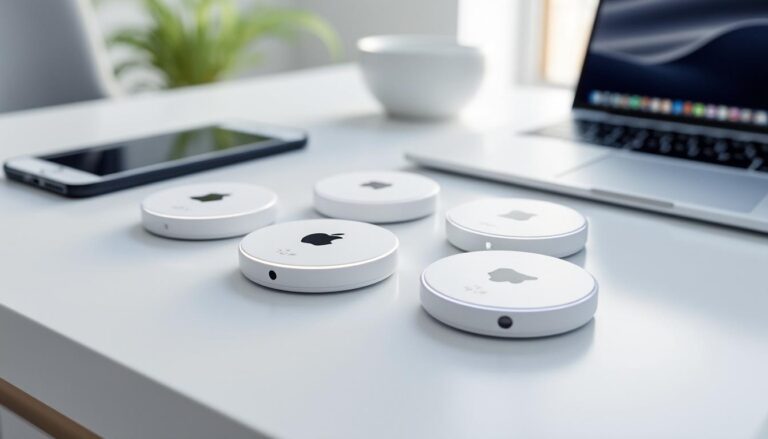 découvrez notre offre exceptionnelle : un pack de 4 apple airtag à seulement 89 euros ! ne perdez plus jamais vos objets précieux grâce à ces dispositifs de suivi pratiques et faciles à utiliser. profitez de cette promotion pour sécuriser vos effets personnels dès aujourd'hui.
