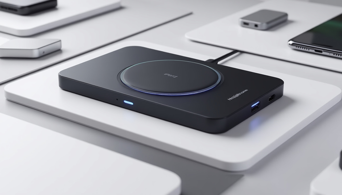 explorez le nouveau chargeur magsafe d'apple, maintenant compatible qi2 et doté d'une puissance de charge rapide de 25w. rechargez vos appareils apple plus efficacement et en toute sécurité grâce à la dernière technologie de charge sans fil.