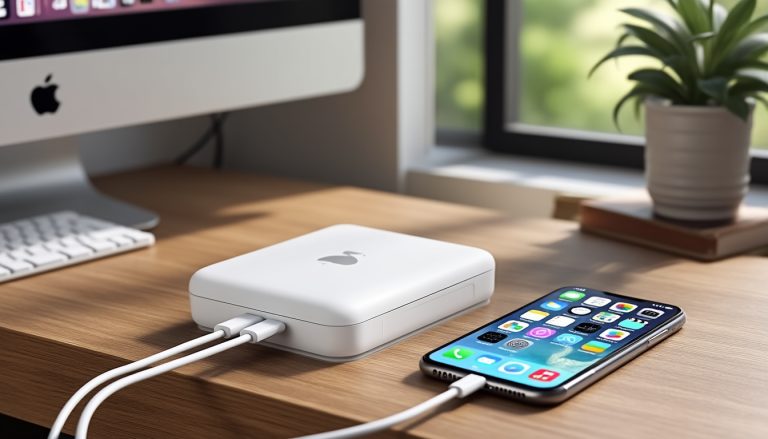 découvrez la nouvelle batterie magsafe d’apple, conçue exclusivement pour l’iphone air. profitez d’une autonomie prolongée et d’une intégration parfaite avec votre appareil dernier cri.