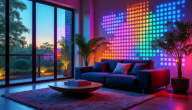 participez au concours du week-end avec nanoleaf et tentez de gagner des éclairages innovants pour illuminer votre espace ! ne manquez pas cette chance unique de sublimer votre intérieur.