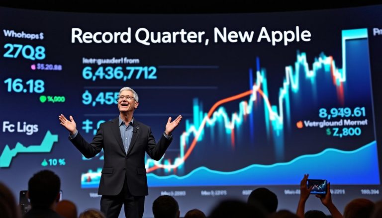 tim cook annonce un trimestre record pour apple, soulignant des performances financières exceptionnelles et une croissance impressionnante des ventes. découvrez les détails de ce succès inédit pour le géant de la technologie.