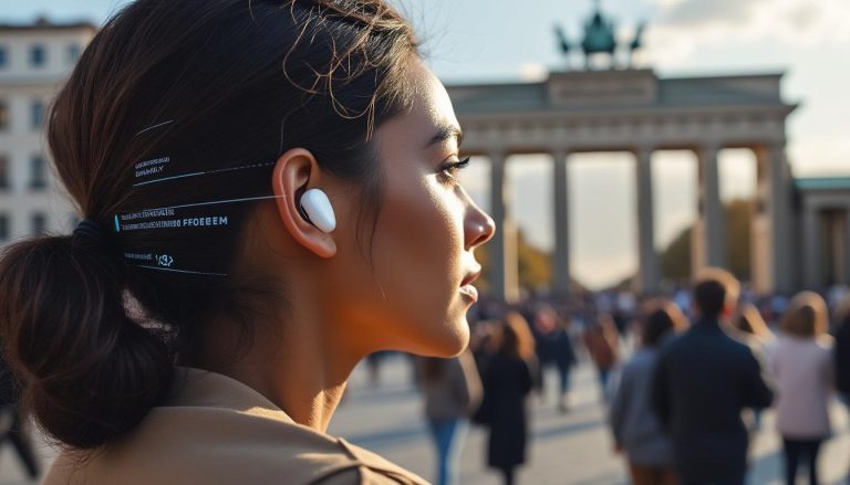 découvrez la nouvelle fonctionnalité de traduction en direct d'apple avec les airpods, désormais disponible en allemagne pour une communication sans frontières.