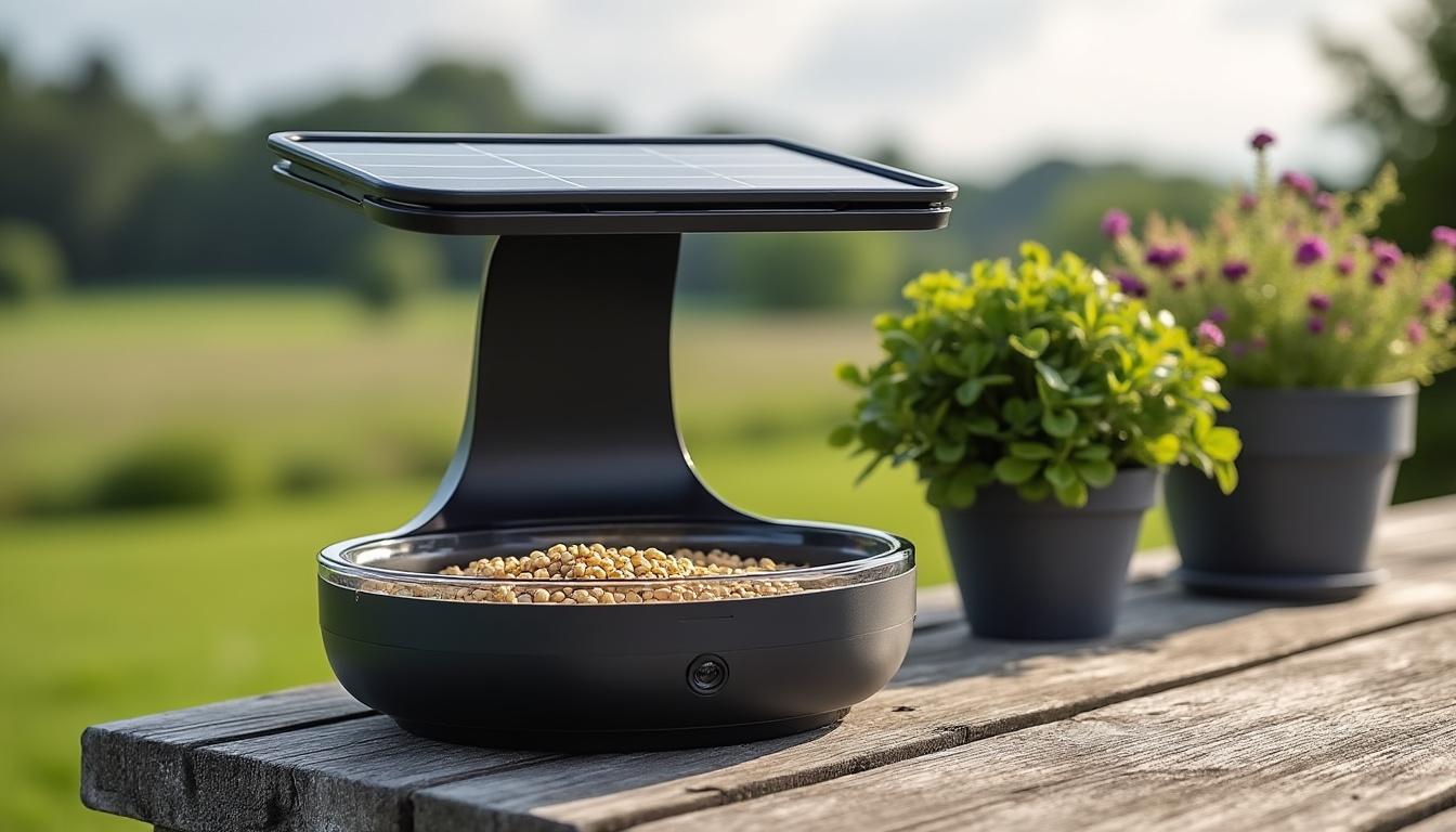 découvrez birdbuddy 2, la deuxième génération de mangeoire intelligente pour oiseaux, alliant technologie et design pour observer et nourrir vos amis à plumes en toute simplicité.