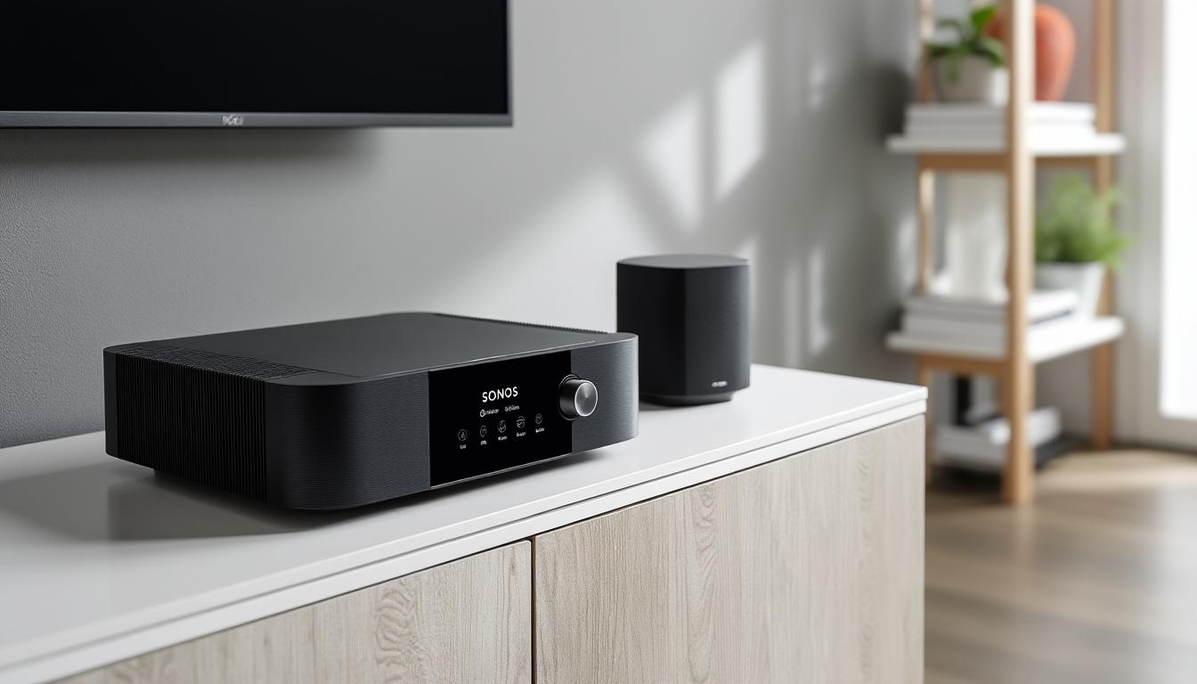 découvrez le sonos amp multi, l'amplificateur professionnel révolutionnaire offrant une puissance exceptionnelle et une qualité sonore incomparable pour une expérience audio immersive.