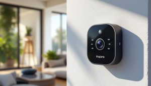profitez de notre promo exceptionnelle sur la sonnette connectée aqara g410, avec vidéo 2k, compatibilité homekit et matter pour une maison intelligente sécurisée et moderne.