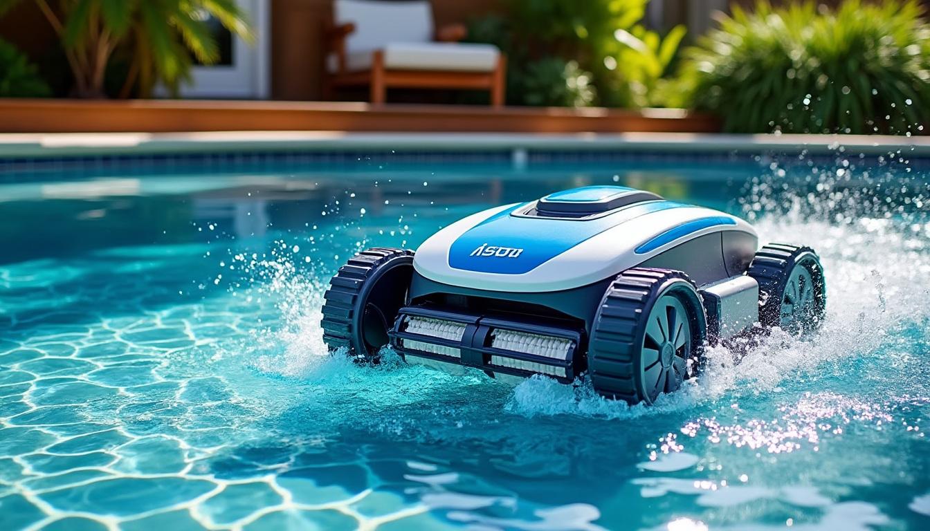 découvrez l'aiper scuba v3, le robot de nettoyage de piscine intelligent qui assure un entretien 100 % automatisé pour une eau propre et claire sans effort.