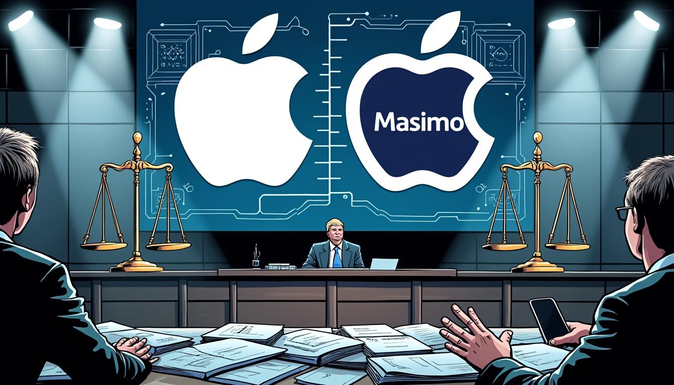 découvrez comment masimo gagne contre apple dans la bataille juridique, mais l'apple watch reste disponible pour les consommateurs.