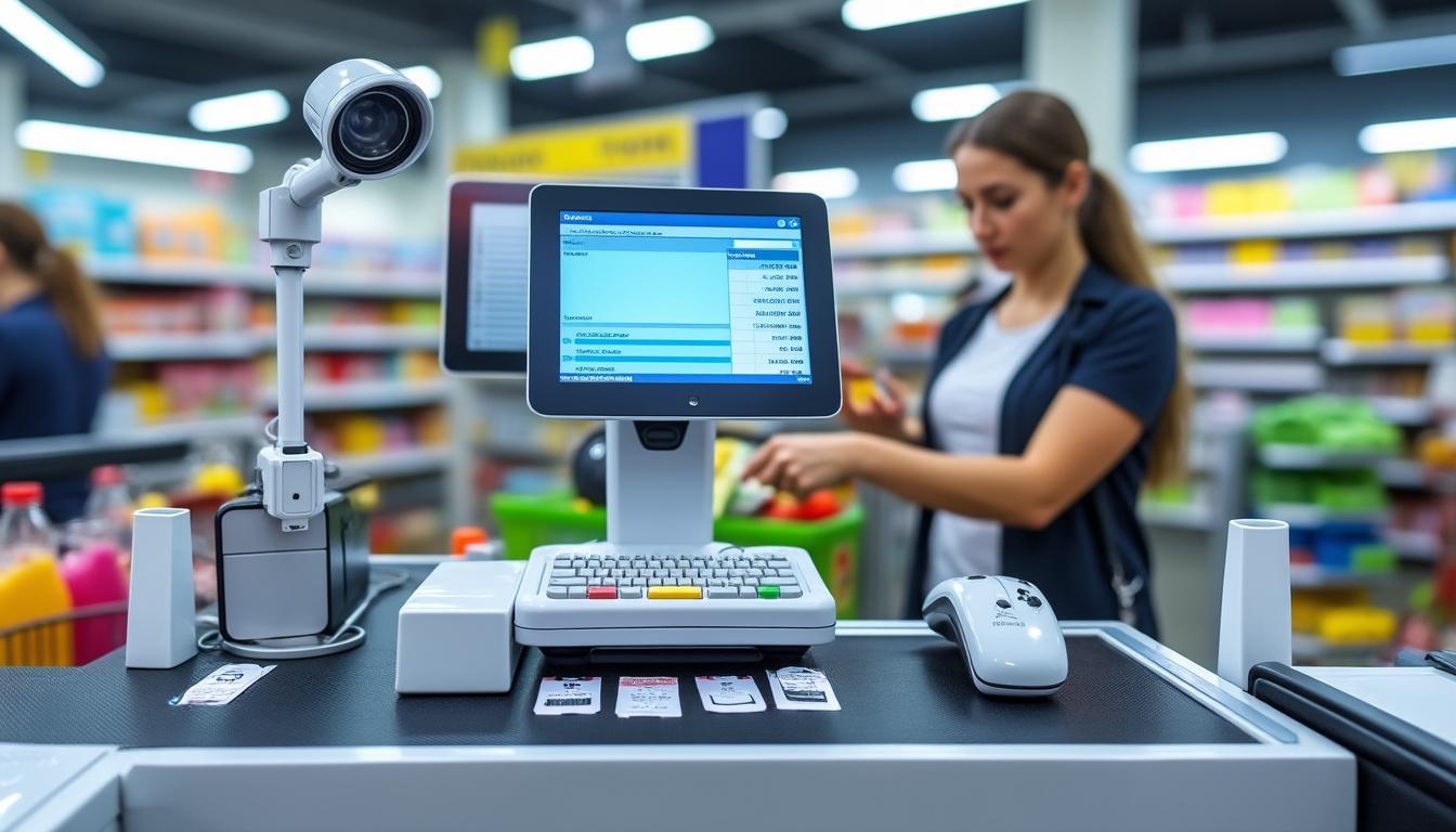 netto révolutionne ses magasins avec des caisses en libre-service accessibles uniquement aux clients fidèles grâce à une application exclusive, offrant une expérience d'achat rapide et personnalisée.