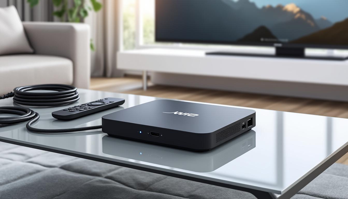 participez au jeu-concours du week-end avec la wiz hdmi sync box et tentez de gagner cet accessoire innovant pour une expérience audiovisuelle immersive.