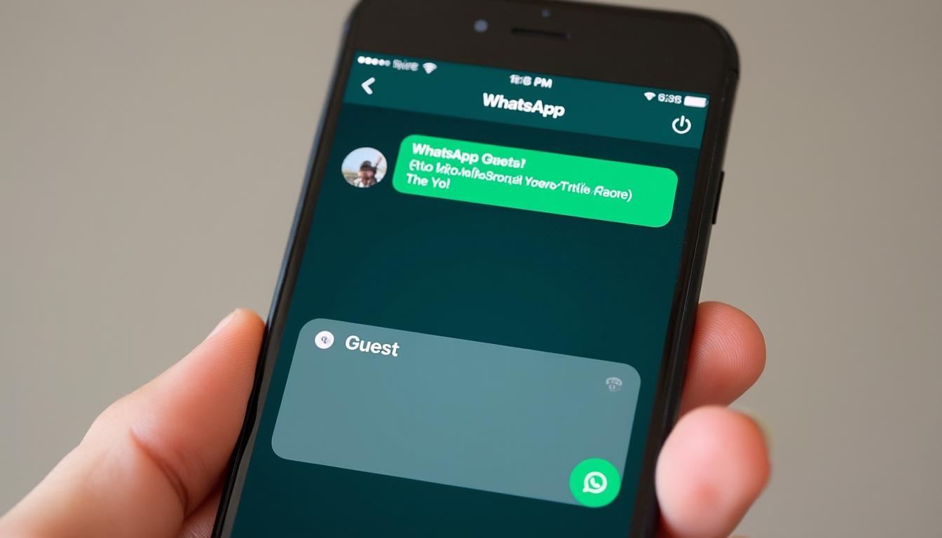 découvrez la nouvelle fonctionnalité invitée de whatsapp qui permet d'utiliser l'application sans avoir à l'installer, simplifiant ainsi l'accès et la communication.