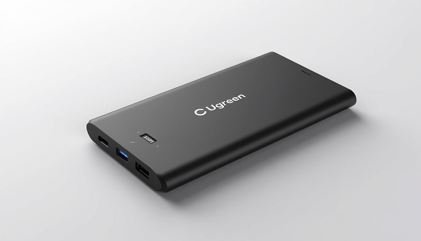 découvrez la ugreen magflow air, une powerbank ultra-fine de 5 000 mah, idéale pour recharger vos appareils rapidement et en toute élégance, où que vous soyez.