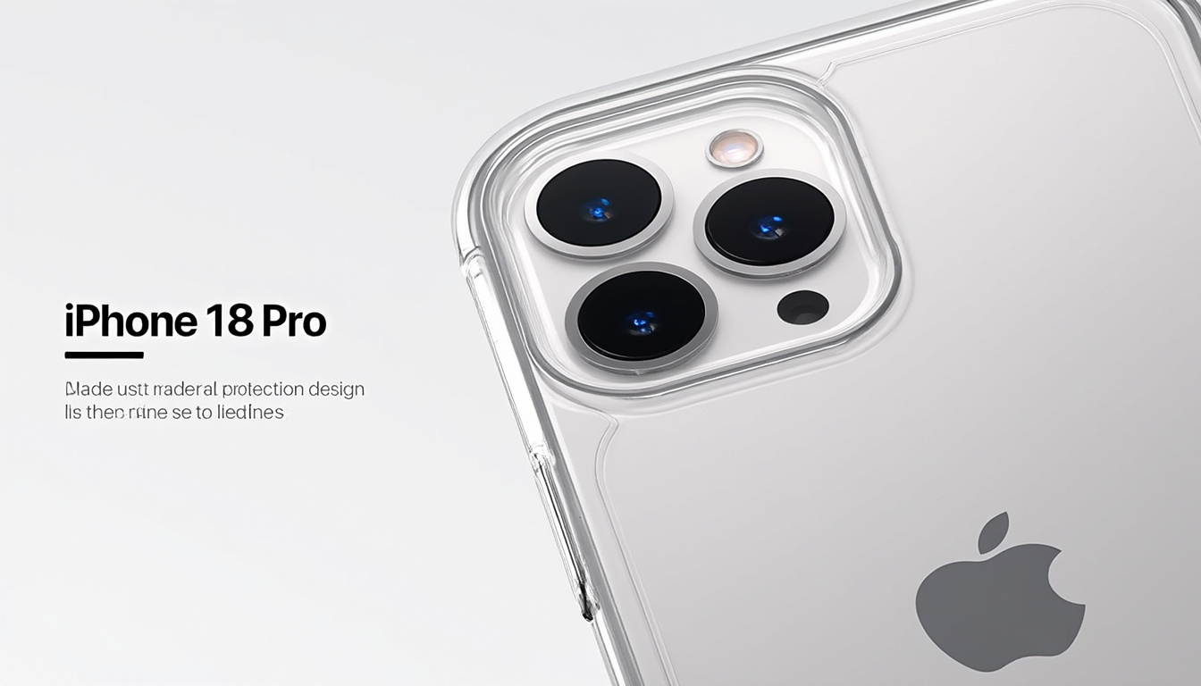 apple pourrait relancer l'ancien clear case avec le prochain iphone 18 pro, combinant design transparent et protection élégante pour les utilisateurs.