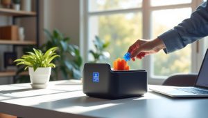 découvrez l'eufymake e1, la première imprimante uv compacte spécialement conçue pour un usage domestique. alliez performance et simplicité pour vos projets créatifs à la maison.