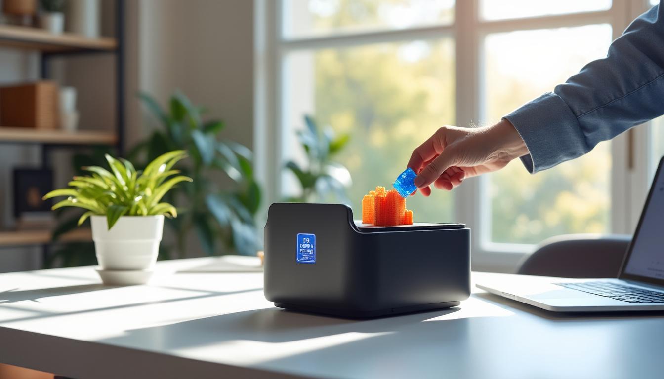 découvrez l'eufymake e1, la première imprimante uv compacte spécialement conçue pour un usage domestique. alliez performance et simplicité pour vos projets créatifs à la maison.