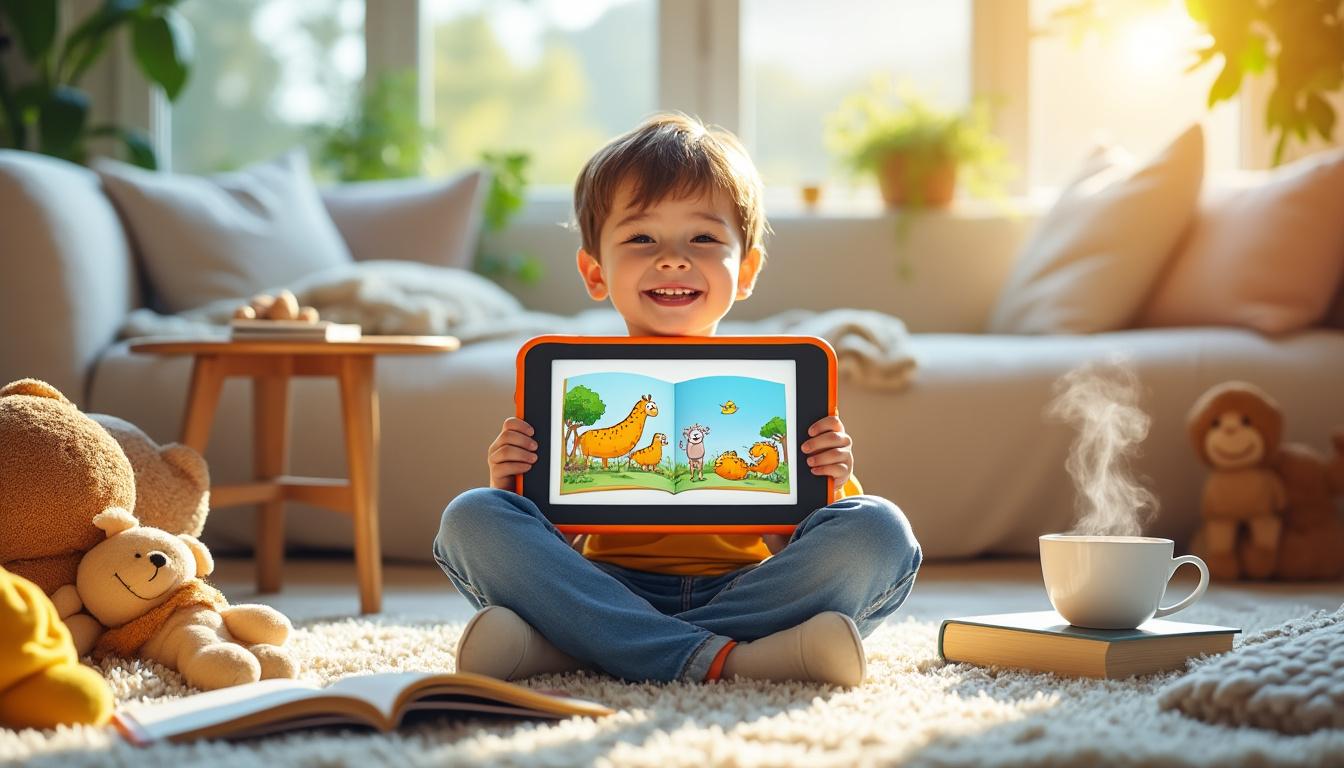 participez au jeu-concours du week-end et tentez de gagner une liseuse électronique spécialement conçue pour les enfants. une chance unique de développer leur amour de la lecture !