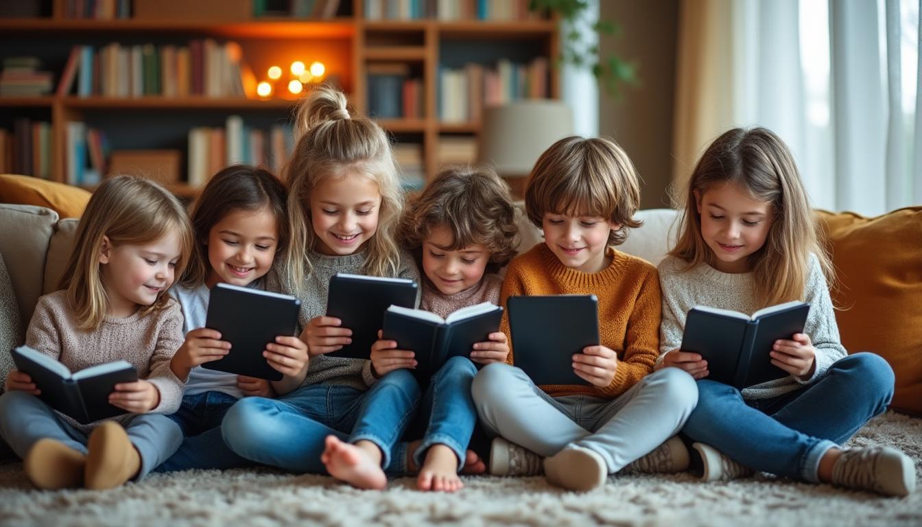 participez à notre jeu-concours du week-end et tentez de gagner une liseuse électronique spécialement conçue pour les enfants. ne manquez pas cette occasion unique !