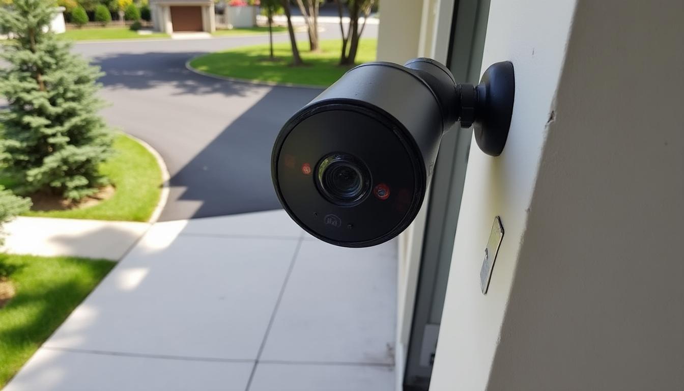 découvrez les nouvelles caméras extérieures ring avec une qualité d'image améliorée en 2k pour une surveillance claire et précise de votre domicile.
