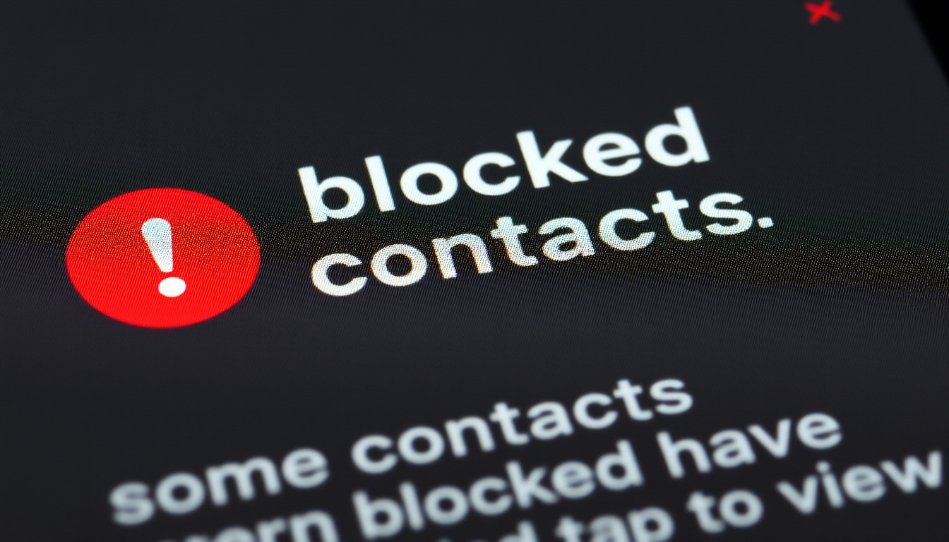 découvrez la nouvelle fonctionnalité d'ios 26.6 qui vous avertit en cas d'excès de contacts bloqués pour mieux gérer vos communications.