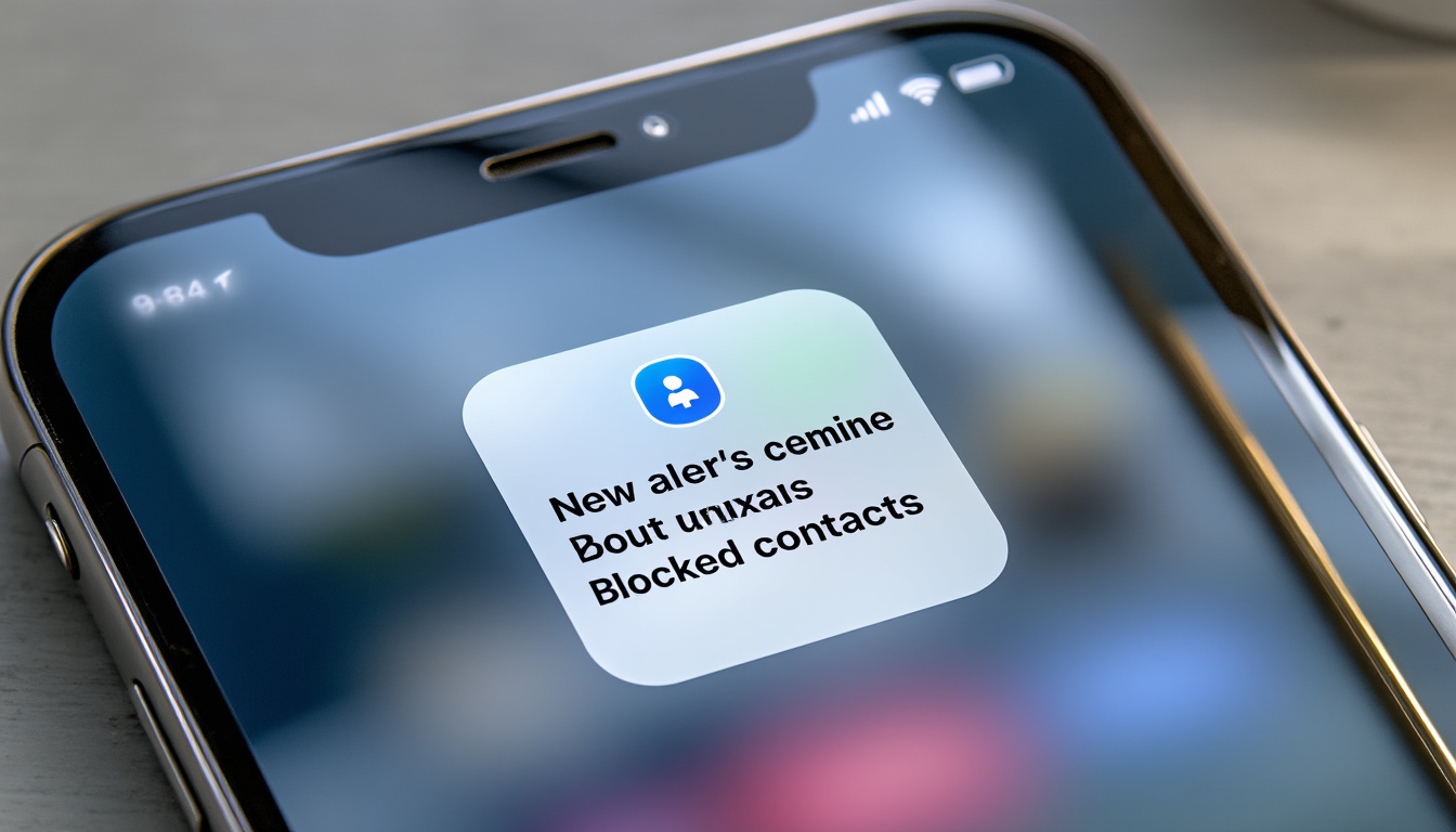 découvrez la nouvelle fonctionnalité ios 26.6 qui vous avertit lorsqu'il y a un excès de contacts bloqués, améliorant ainsi la gestion de votre liste de contacts pour une expérience utilisateur optimale.