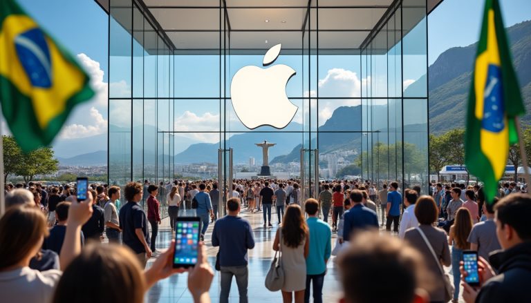 apple est désormais obligée de permettre l'installation de boutiques d'applications alternatives au brésil, modifiant ainsi ses règles strictes de distribution sur ios.
