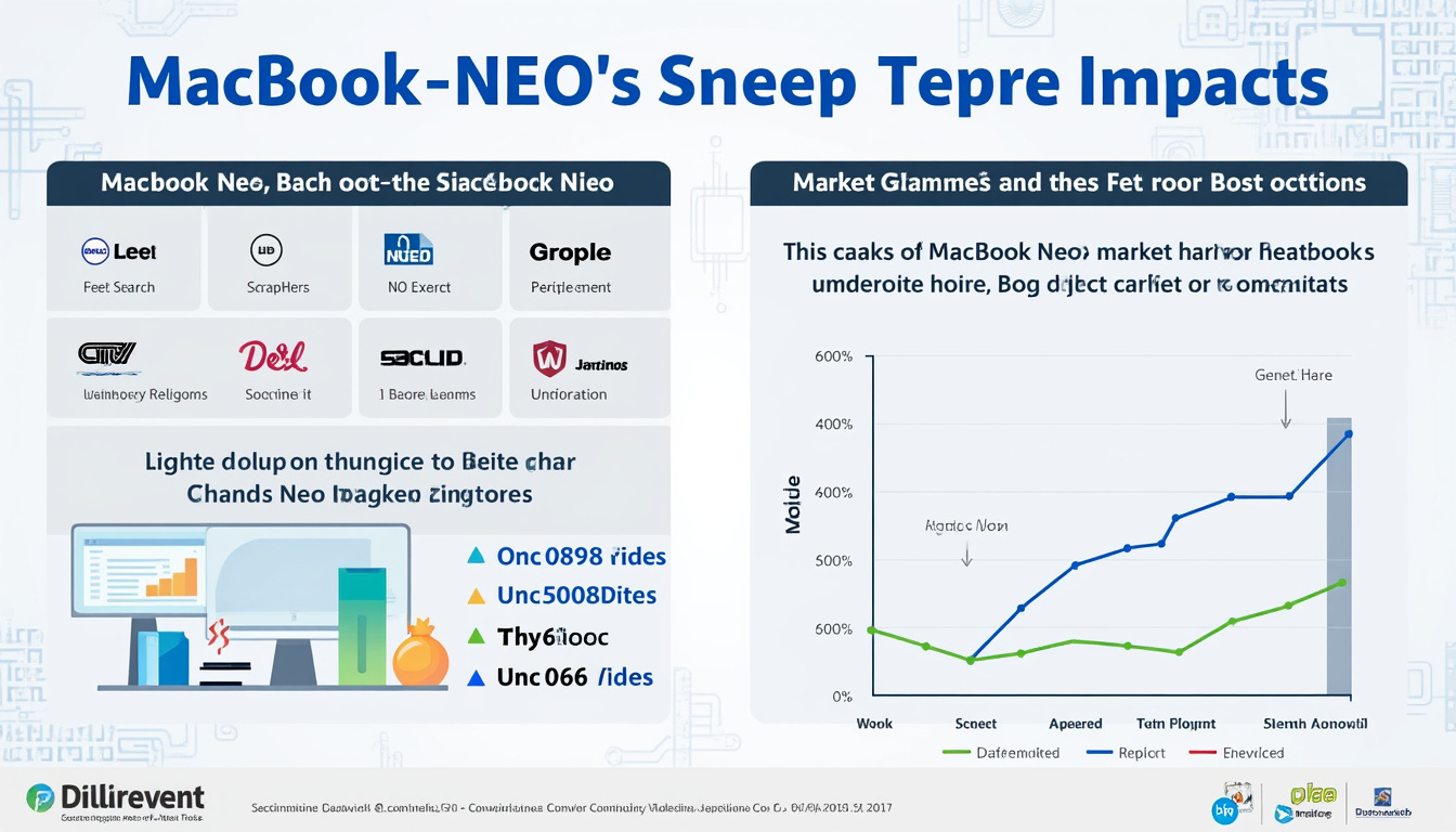 apple fait face à une demande record pour le macbook neo et double sa production pour satisfaire ses clients.