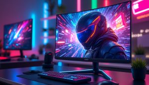 découvrez le lg ultragear evo 27gm950b, un moniteur gaming 5k révolutionnaire offrant une qualité d'image exceptionnelle et des performances de jeu inégalées pour une expérience immersive.
