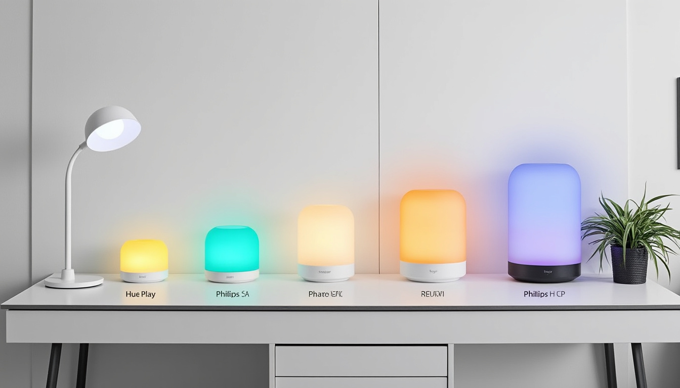 découvrez la toute nouvelle lampe sur pied philips hue play, déjà en tête des meilleures offres grâce à son design innovant et son éclairage personnalisé. parfaite pour créer une ambiance unique chez vous.