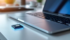 le macbook pro sera équipé de la nouvelle puce m6 d'ici la fin de l'année, offrant des performances améliorées et une efficacité énergétique optimisée.
