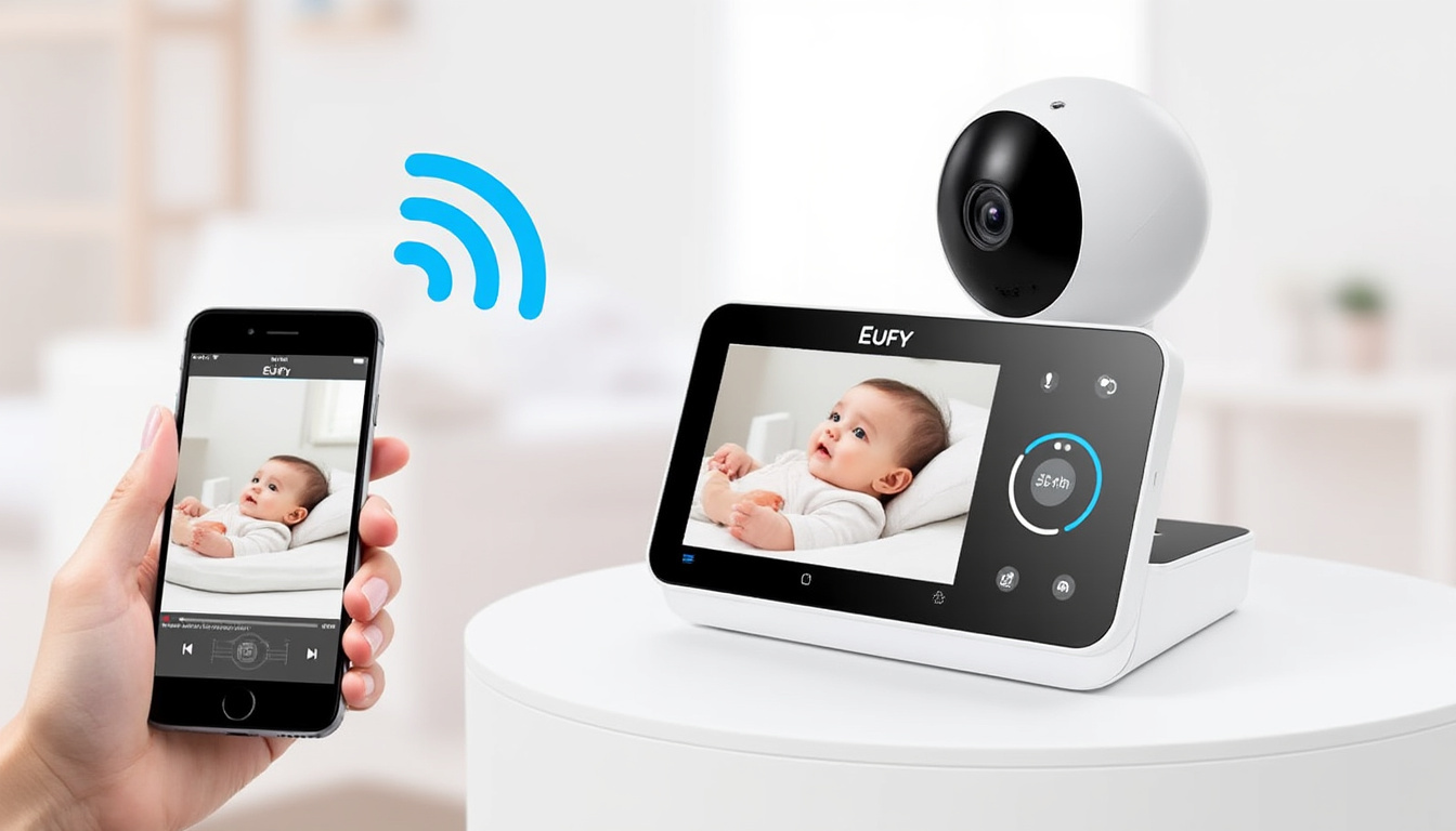 découvrez notre test complet du babyphone eufy e21, offrant une surveillance en qualité 4k avec écran intégré et application mobile pour une tranquillité d'esprit optimale.