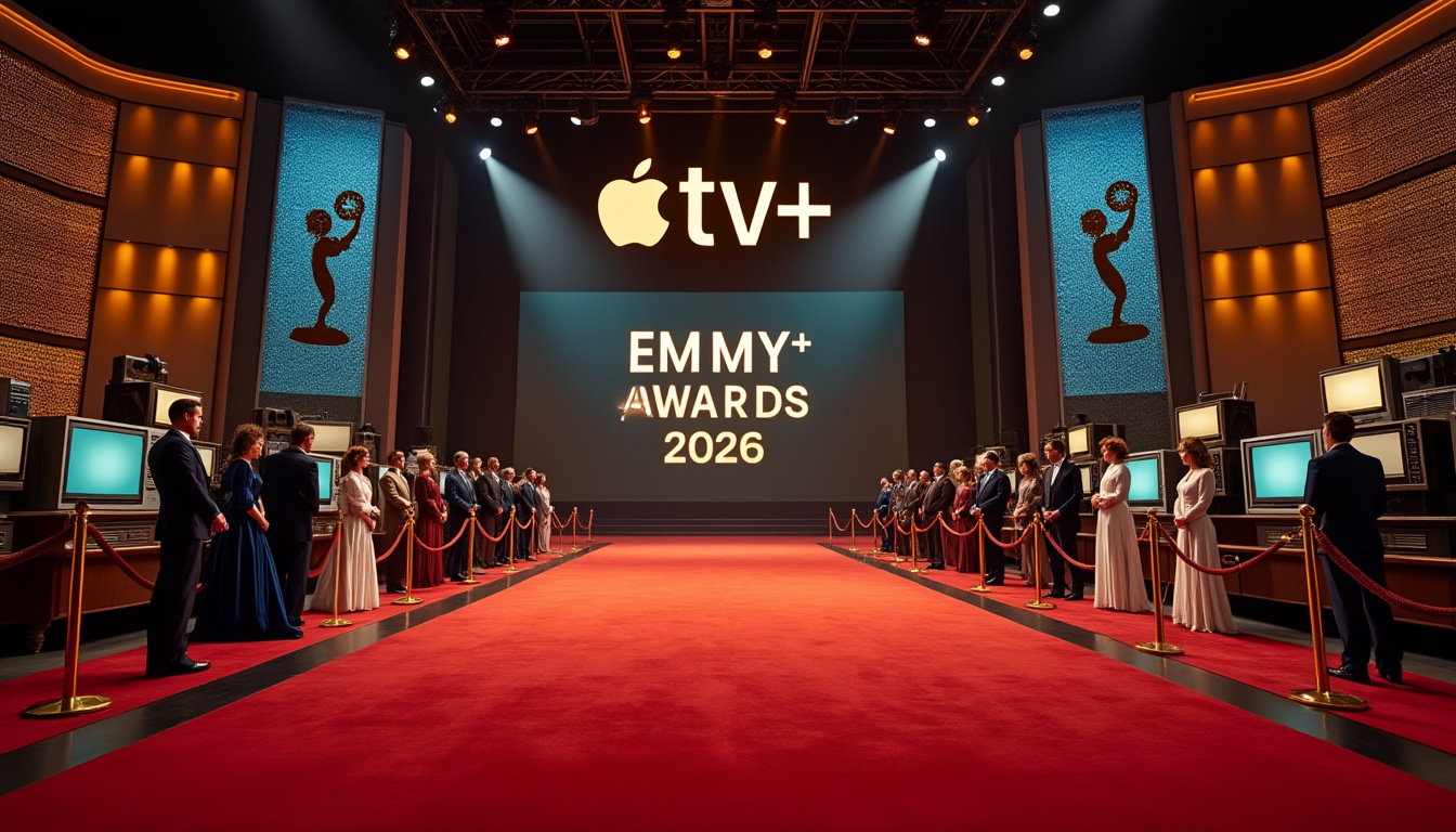 découvrez comment apple tv a battu tous les records aux emmy 2026, affirmant sa place de leader dans le streaming avec des performances inédites et des séries acclamées.