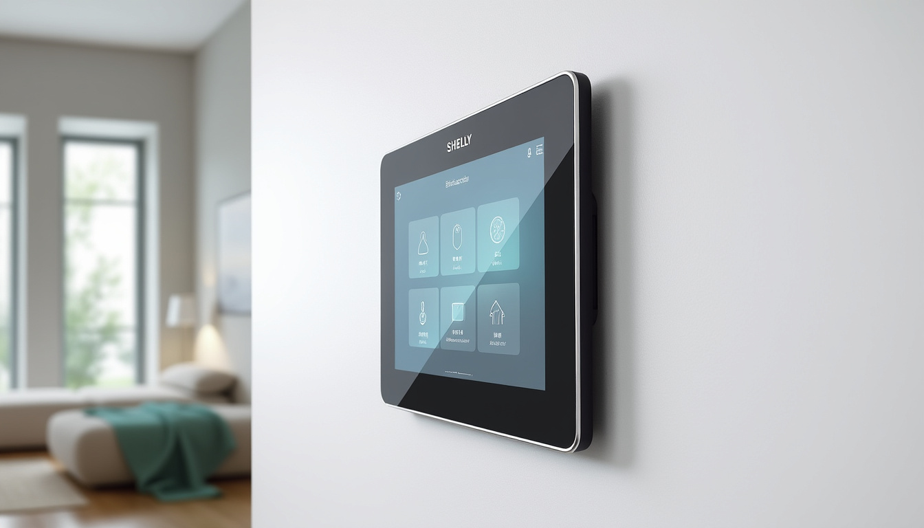 découvrez le shelly wall display x1i, l'écran mural intelligent offrant une compatibilité optimale avec home assistant et sonos pour une gestion simplifiée et intégrée de votre maison connectée.