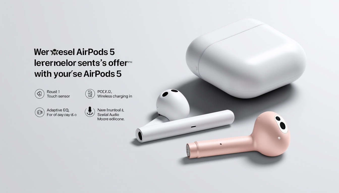 apple devrait dévoiler les airpods 5 lors de la prochaine keynote dédiée à l'iphone, promettant des améliorations en design et performance pour les amateurs de la marque.