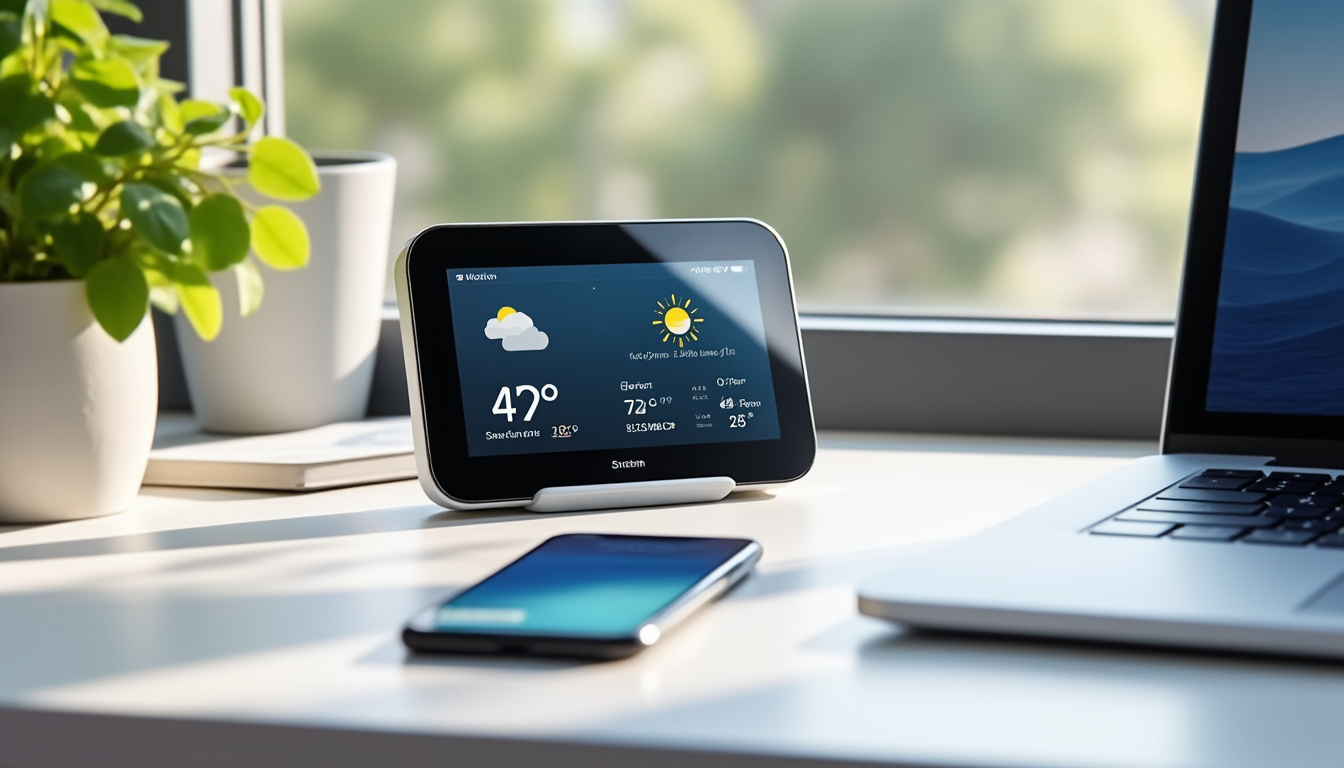 découvrez la station météo switchbot avec écran e-ink innovant à travers cette vidéo de présentation détaillée. suivez les fonctionnalités avancées et la simplicité d'utilisation de ce dispositif intelligent.